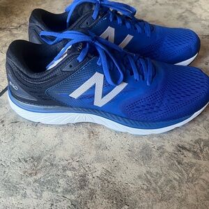 New Balance Blue and Black Athletic Shoes